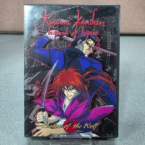 Media Blasters Rurouni Kenshin DVD Black Good Shadow of the Wolf Vol 8